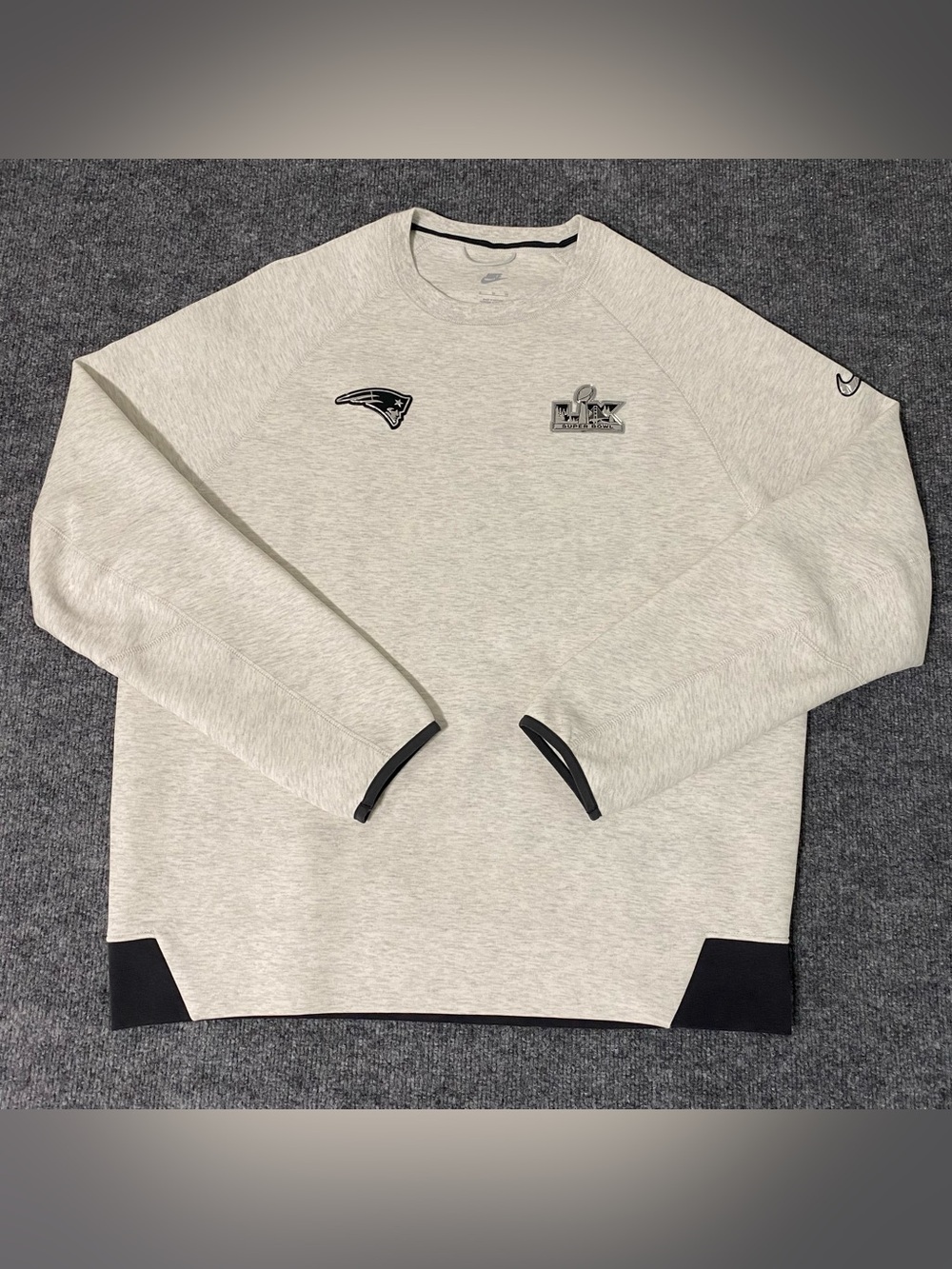 Nike New England Patriots Super Bowl LX Tech Fleece Sweatshirt Mens XL NWOT